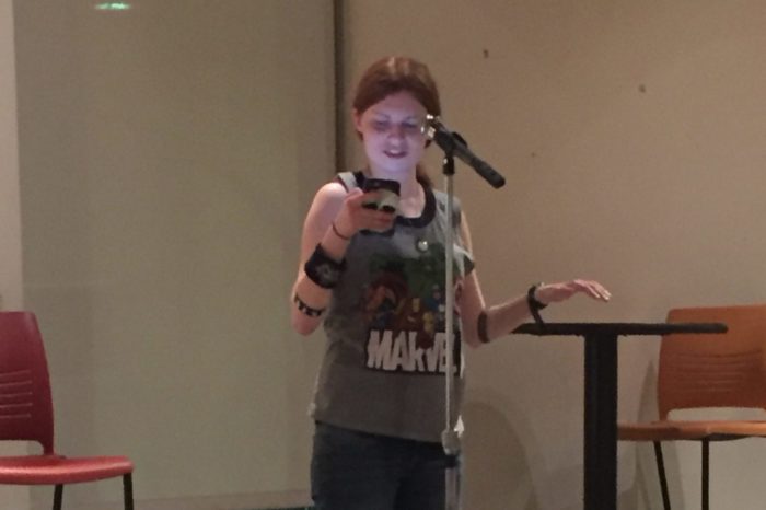 Poetry club displays local talent at open mic night