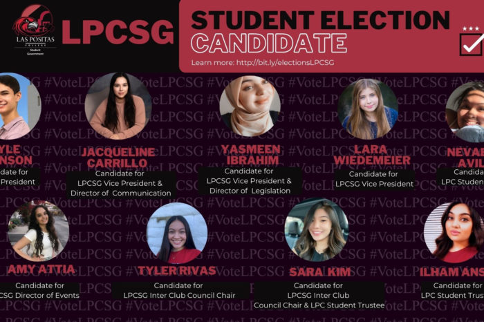 Student Government elections in process. Candidate Forum held.