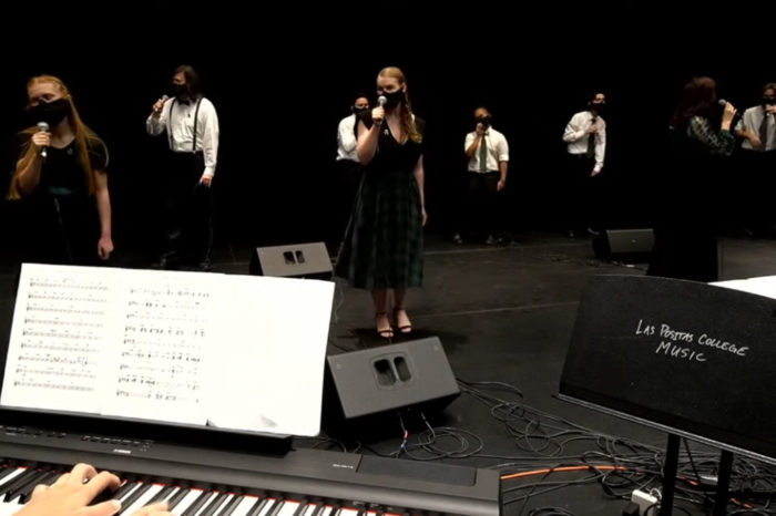 LPC vocal jazz ensemble held the first live concert since March 2020.