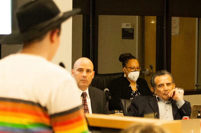 District trustee Luis Reynoso’s ‘homophobic’ and ‘inappropriate' remarks reprimanded at intense meeting