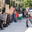 Protestors at ‘Rally for Gaza’ on campus accuse school of aiding genocide