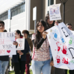 Puente Club’s peaceful walkout sends message of support to immigrant community